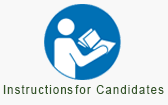 instructions for candidates
